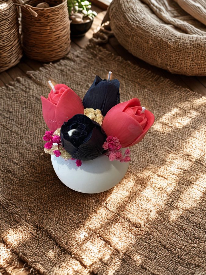 Bouquet Grenat